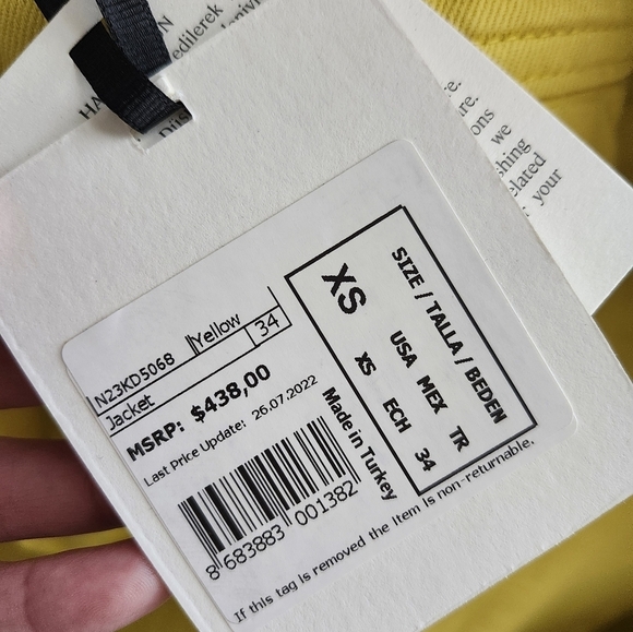 Nocturne Oversized Studded Jean Jacket XS - Picture 11 of 15